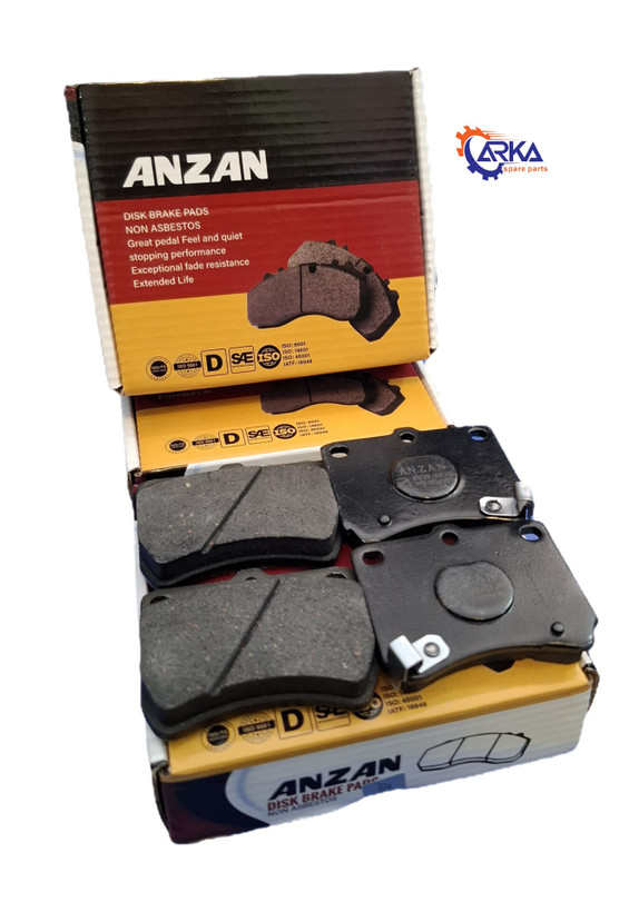 لنت ترمز جلو پراید anzan+دوسال ضمانت